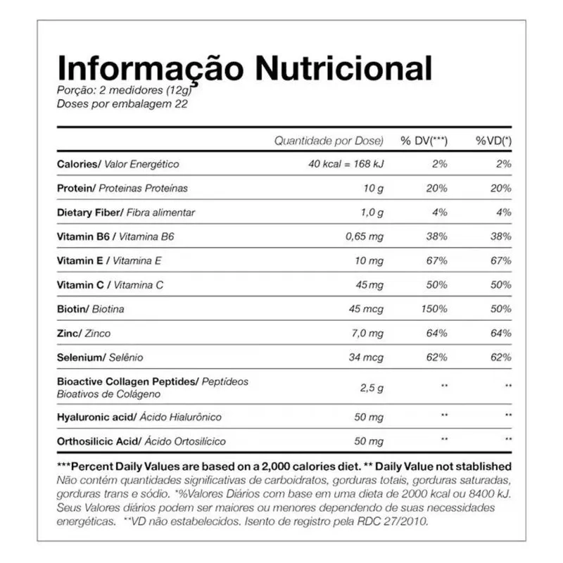 COLLAGEN PLUS 264G - BELÍSSIMA - imagem 2