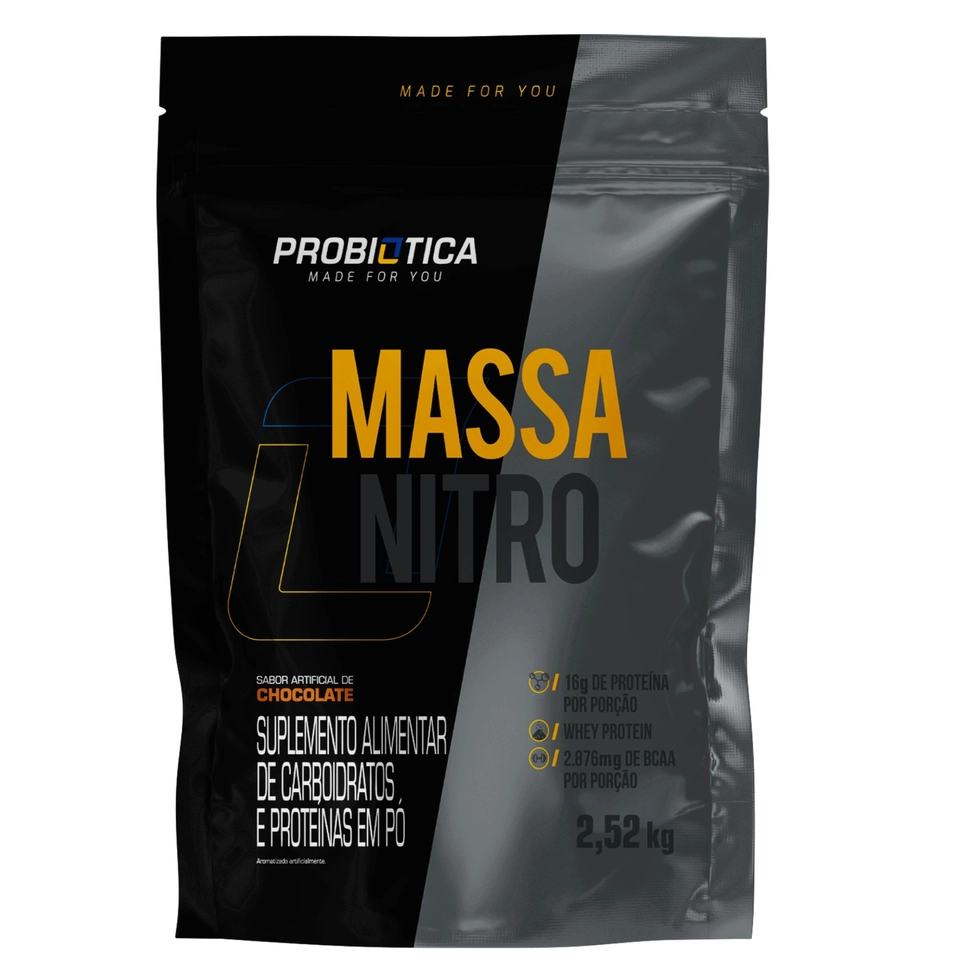 Massa Nitro Refil 2,52Kg Probiótica  - imagem 1