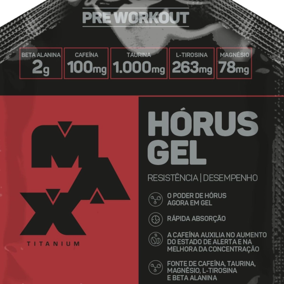 Horus Gel unidade 1x - Max Titanium - 3