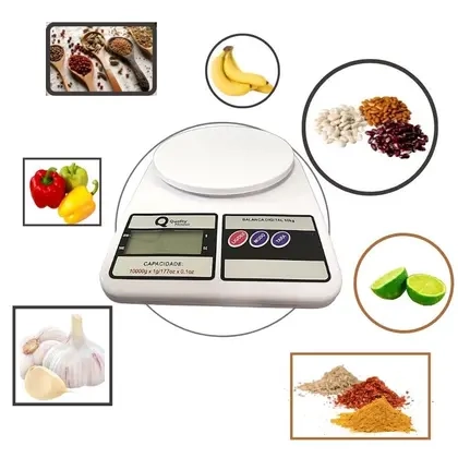 Balança De Cozinha Digital 10kg Quality House - imagem 3