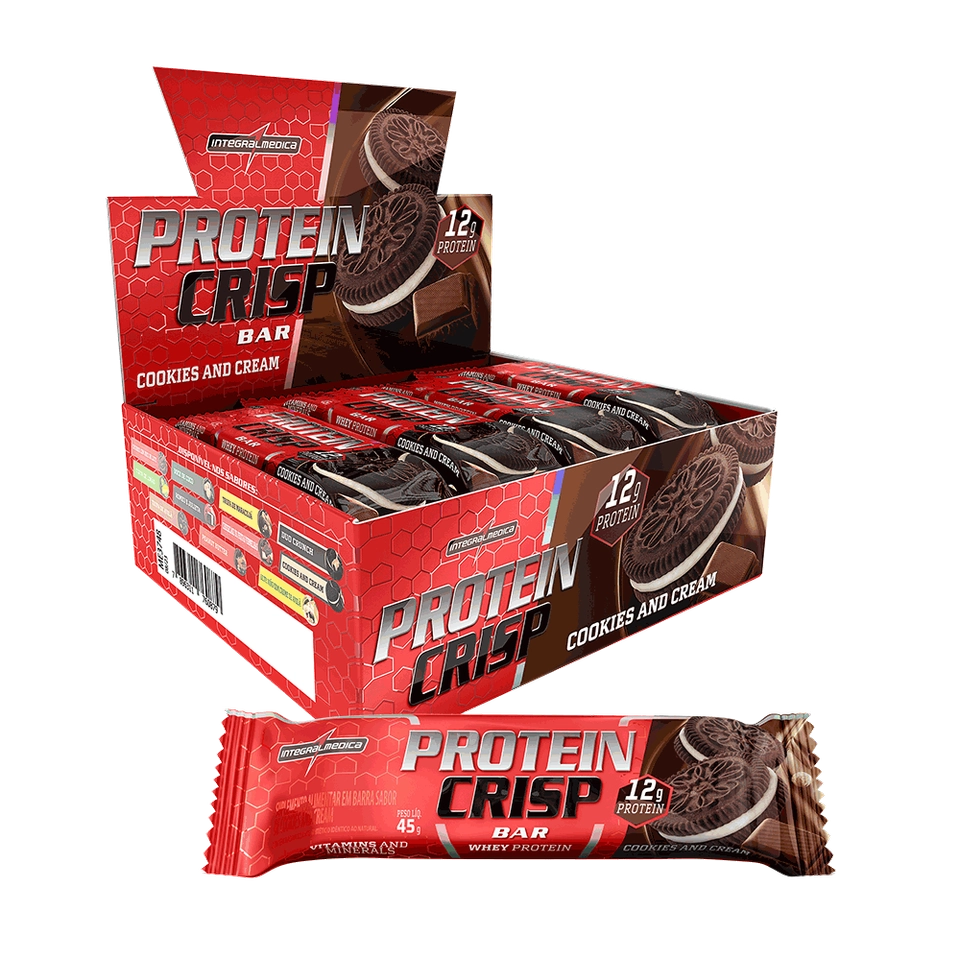 Protein Crisp Bar Integralmedica uni. 01 - imagem 1