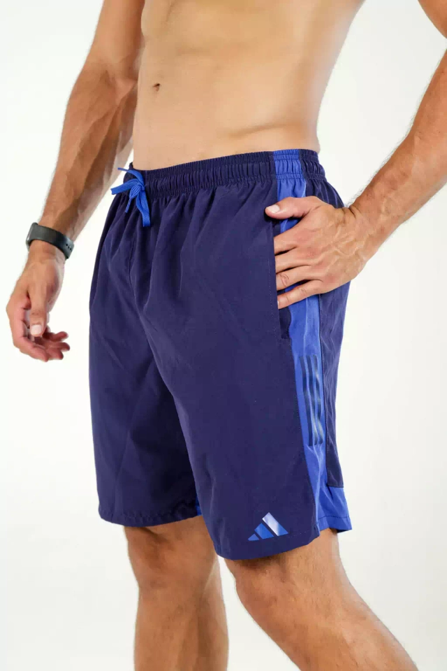 Short Elastano Premium Adidas Essentials Navy Blue - imagem 3