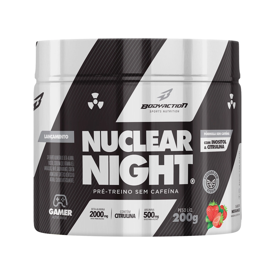 NUCLEAR NIGHT

200g Bodyaction  - imagem 1