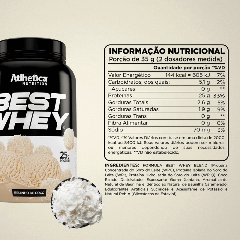 Best Whey 900g - Atlhetica Nutrition - imagem 4