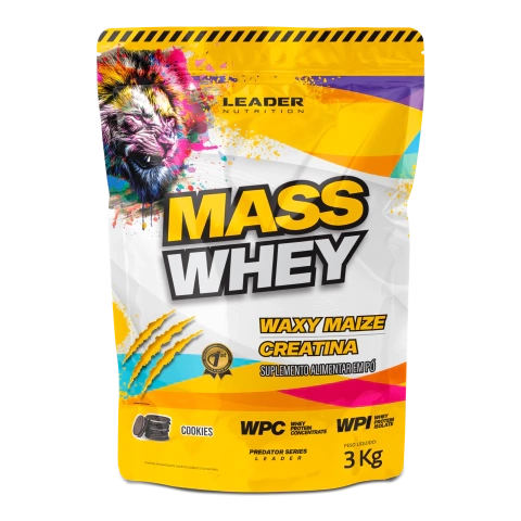 Mass Whey Predator (3kg) Leader Nutrition  - imagem 2