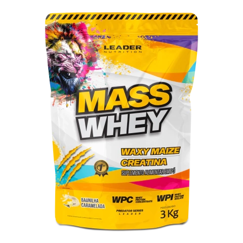 Mass Whey Predator (3kg) Leader Nutrition  - imagem 4