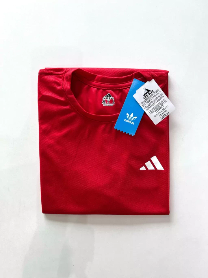 Camisa Dri Fit Adidas Básica - Vermelha - imagem 1