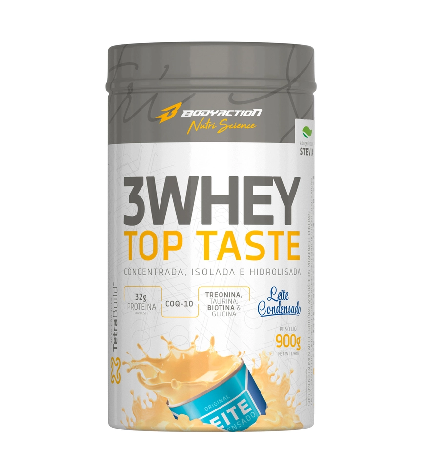 	3Whey Top Teast 900g - Bodyaction  - imagem 1
