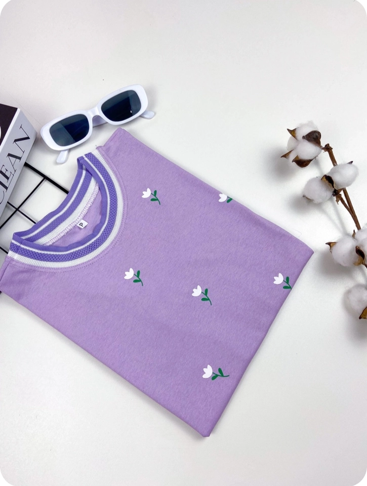 Tshirt Tulipa lavanda