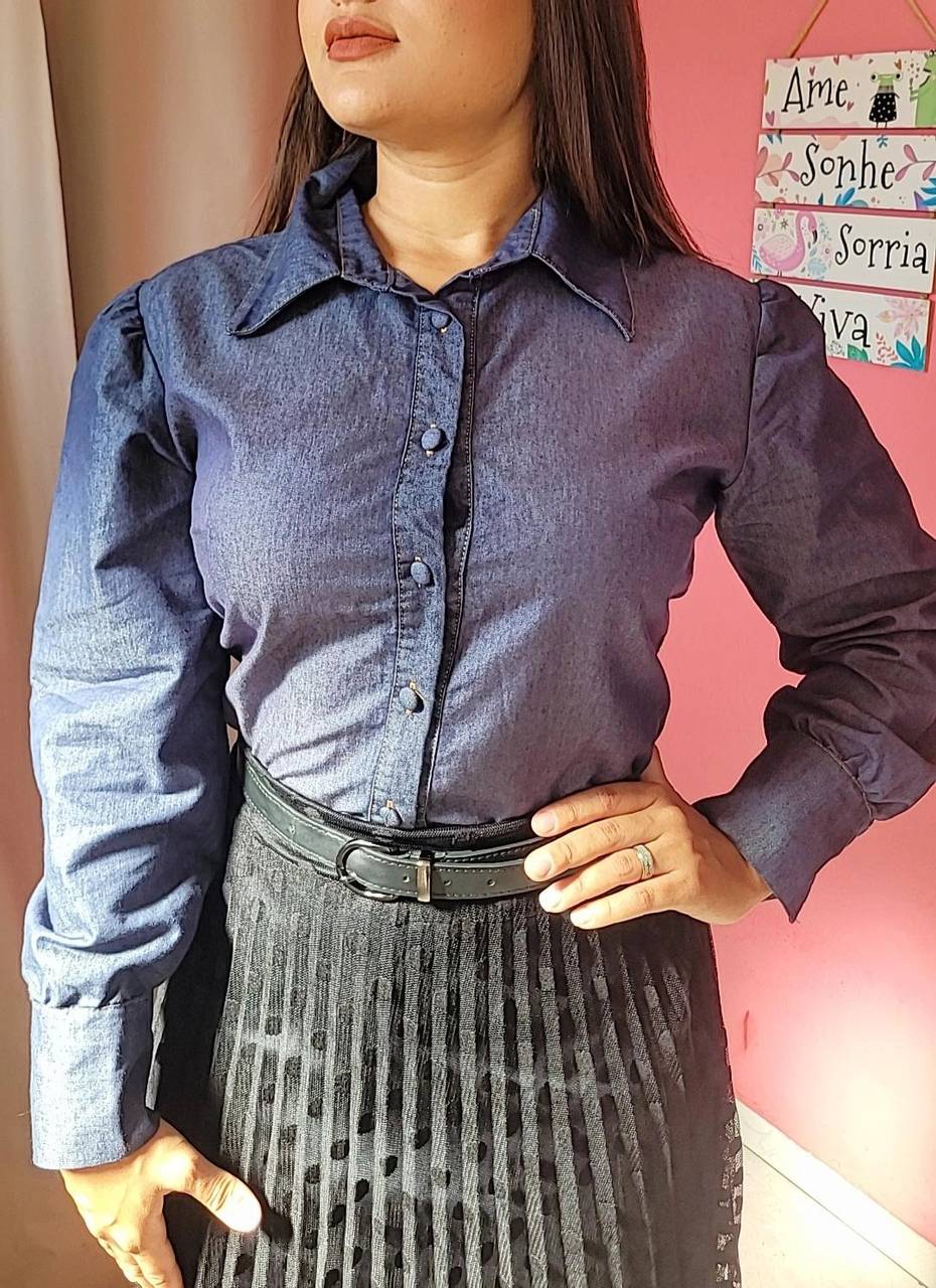Camisa Jeans - imagem 3