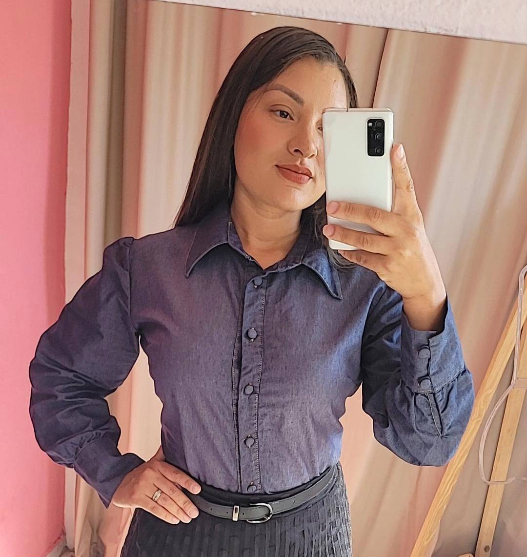 Camisa Jeans - imagem 2