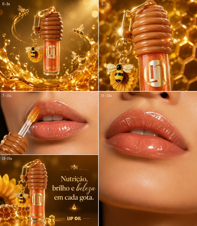 Lip Oil Mel Espelhado Chaveiro  - 3