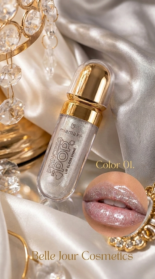 Lip Gloss Shine Princesa Pop 01 - 1