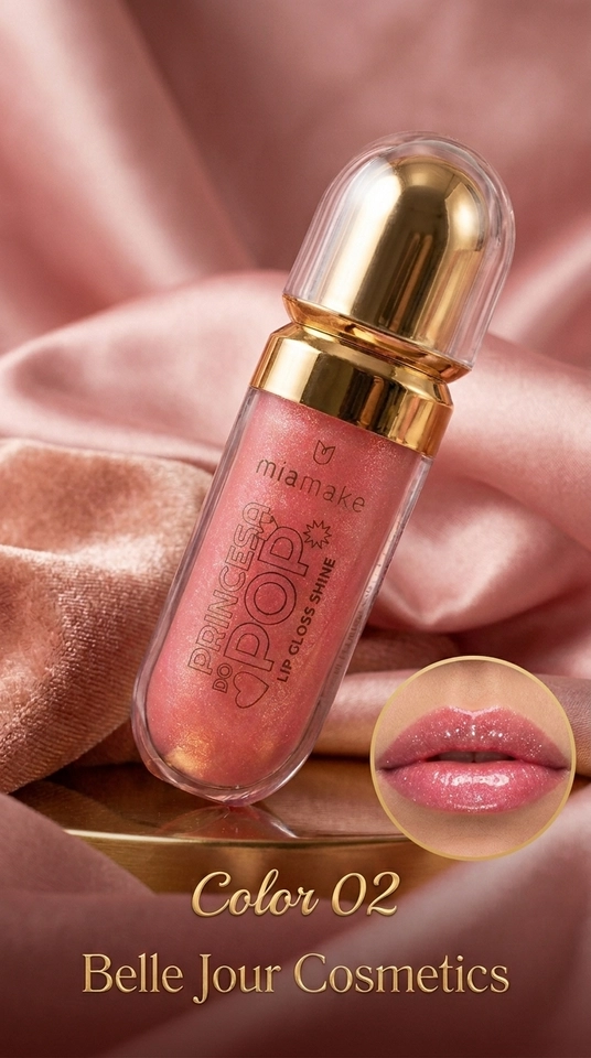 Lip Gloss Shine Princesa Pop 02 - 1