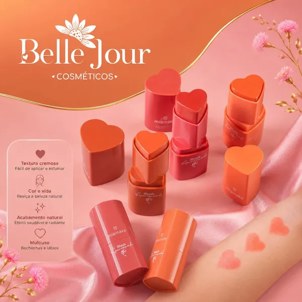 Blush Apaixonado Stick - imagem 1