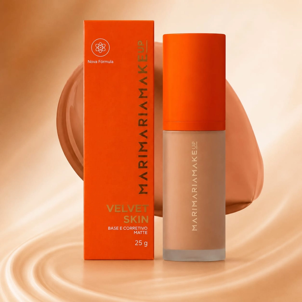 Base e Corretivo Velvet Skin Caramelo | Mari Maria Makeup - imagem 1