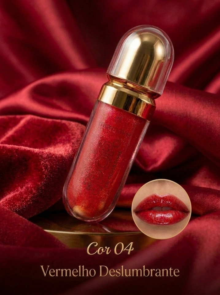 Lip Gloss Shine Princesa Pop 04 - 1