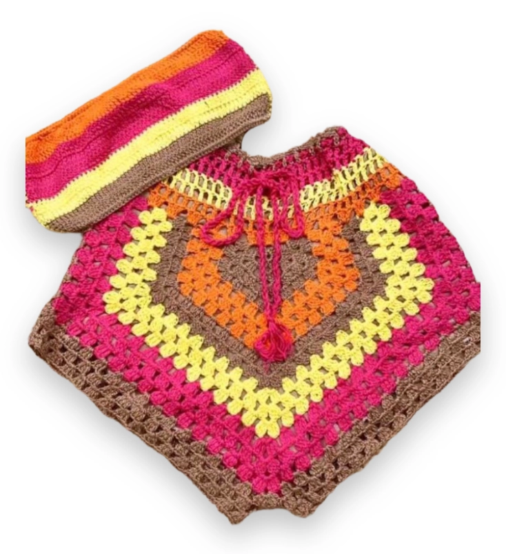 Conjunto Flora  Rosa| Nude  - 1