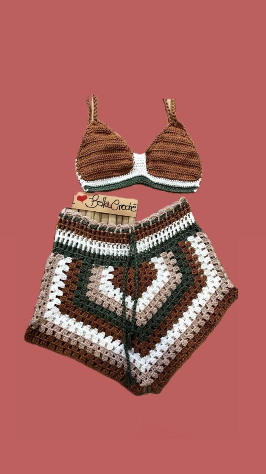 Conjunto sirena - Top taça  - 3