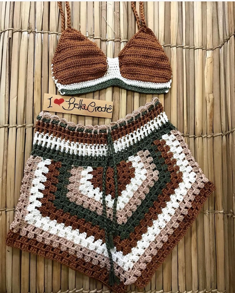 Conjunto sirena - Top taça  - 2