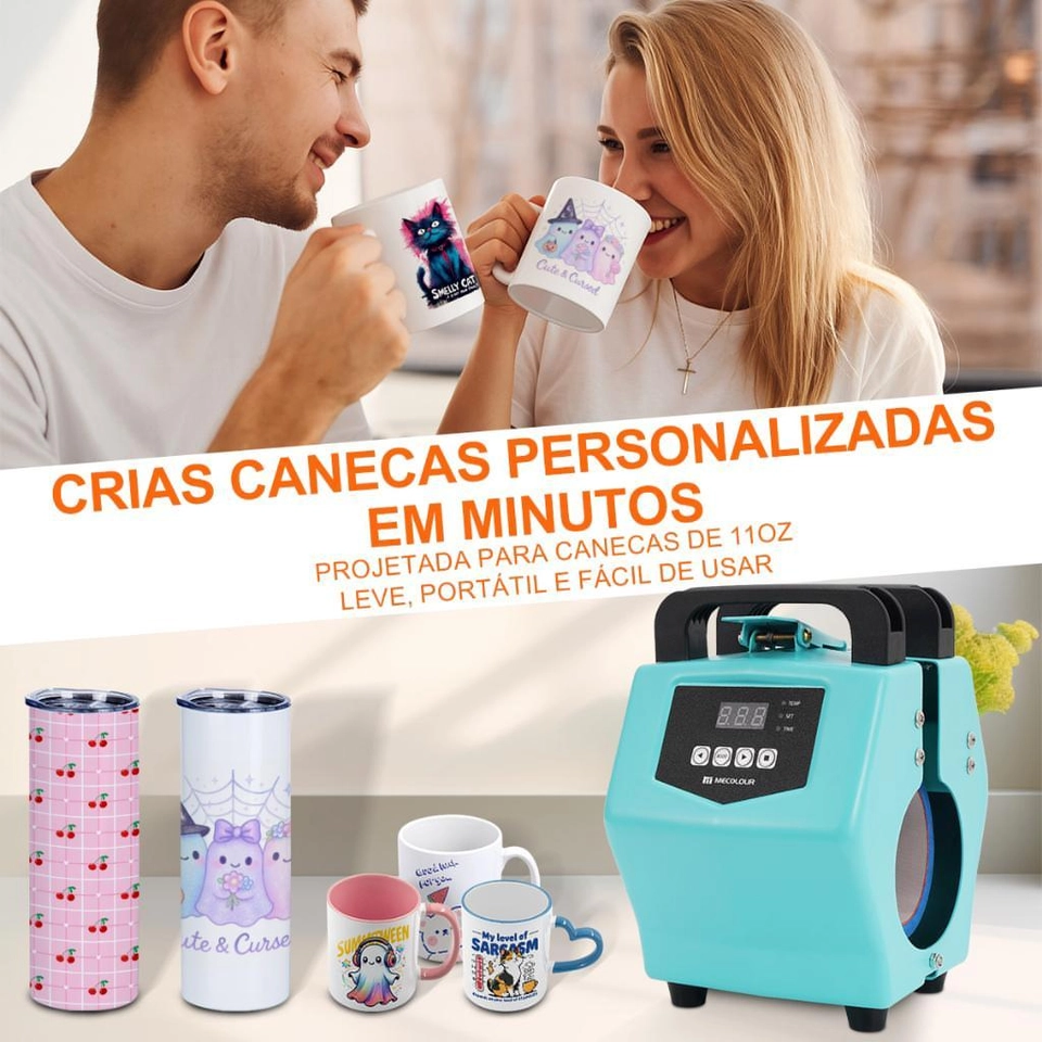 Mecolor Prensa Térmica.................. 👇 LINK na DESCRIÇÃO 👇  - imagem 2