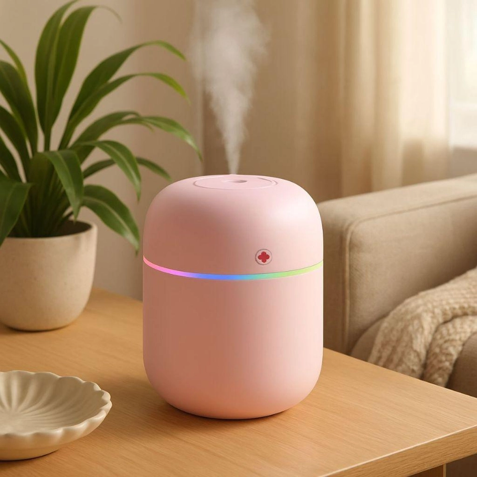 Umidificador de ar portátil...................... 👇 LINK na DESCRIÇÃO 👇  - 6