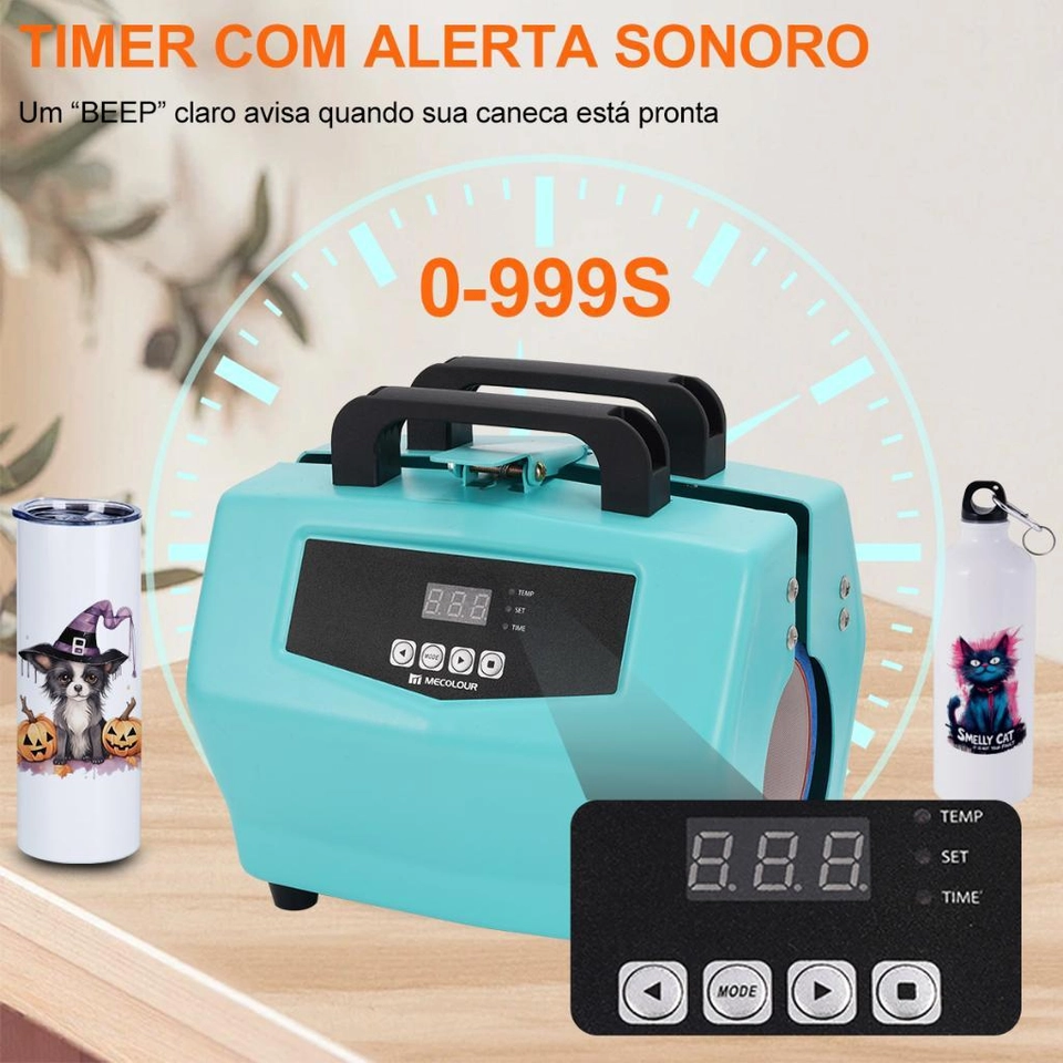 Mecolor Prensa Térmica.................. 👇 LINK na DESCRIÇÃO 👇  - 6