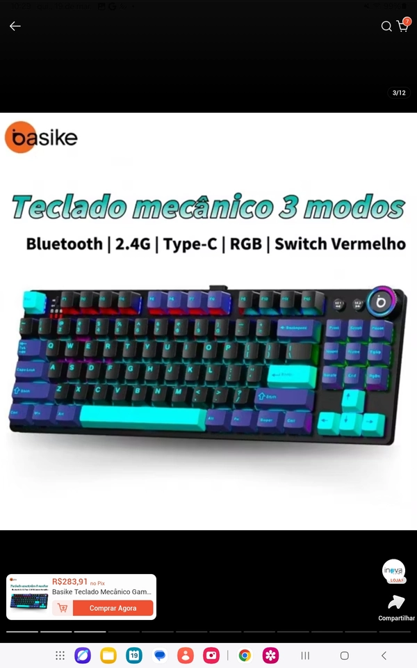 Teclado ........................ 👇LINK na DESCRIÇÃO 👇 - imagem 3