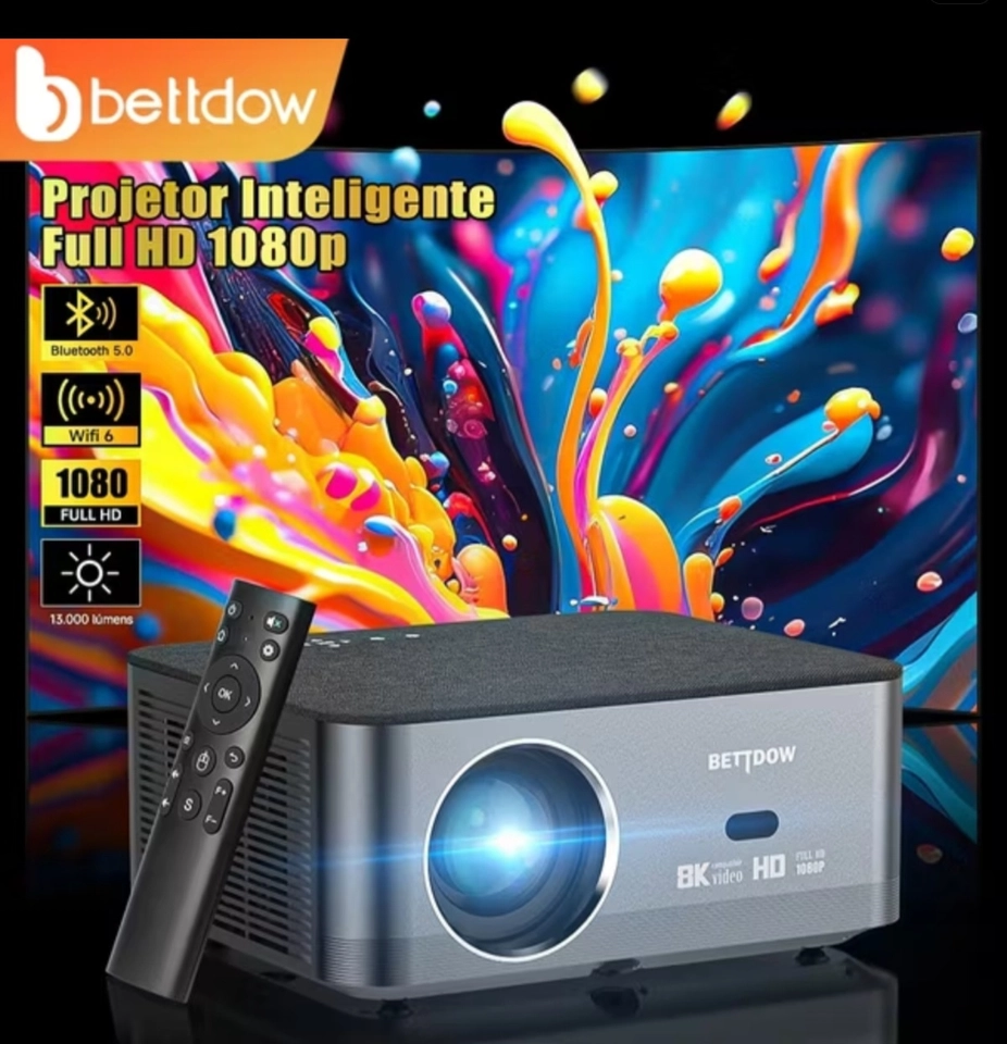 Projetor ......................... 👇 LINK na DESCRIÇÃO 👇 - 8