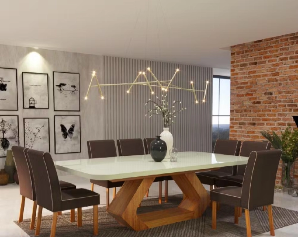 Mesa de jantar ............................... 👇 LINK na DESCRIÇÂO 👇 - imagem 5