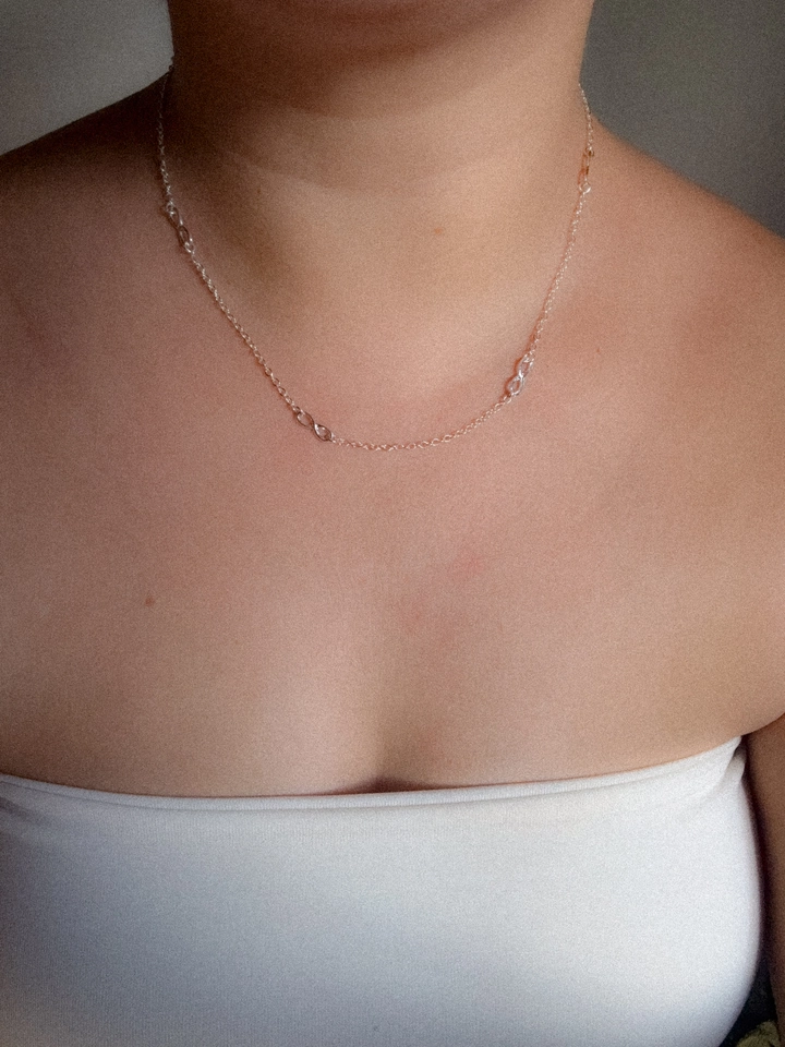 Choker infinito - prata  - 1