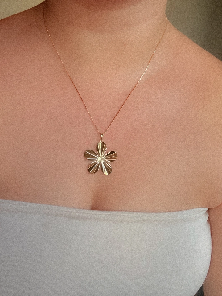 Colar flor  - 1