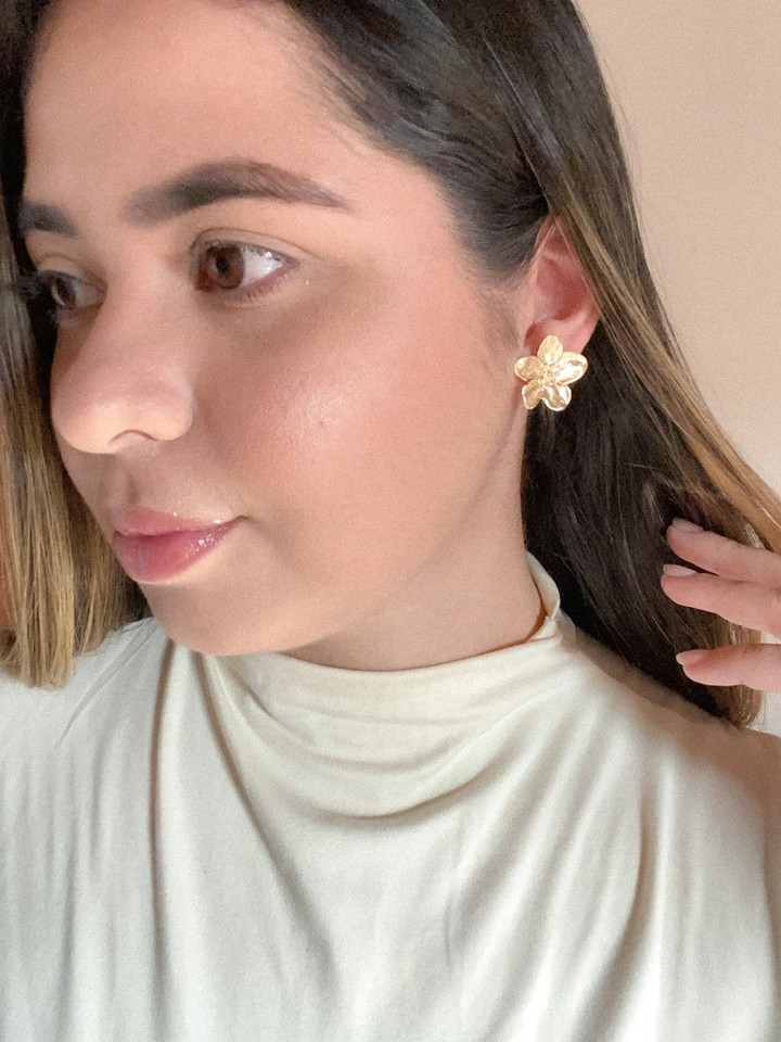 Brinco flor  - 2