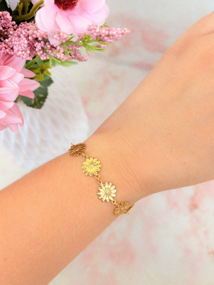 Pulseira flor  - 1