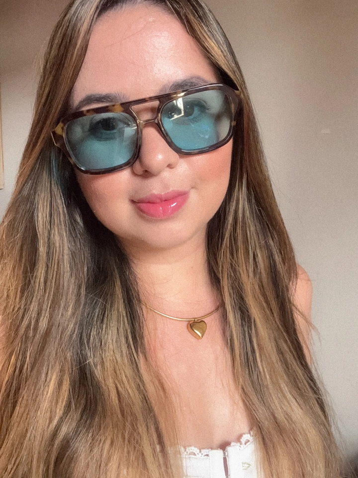 Óculos solar azul 