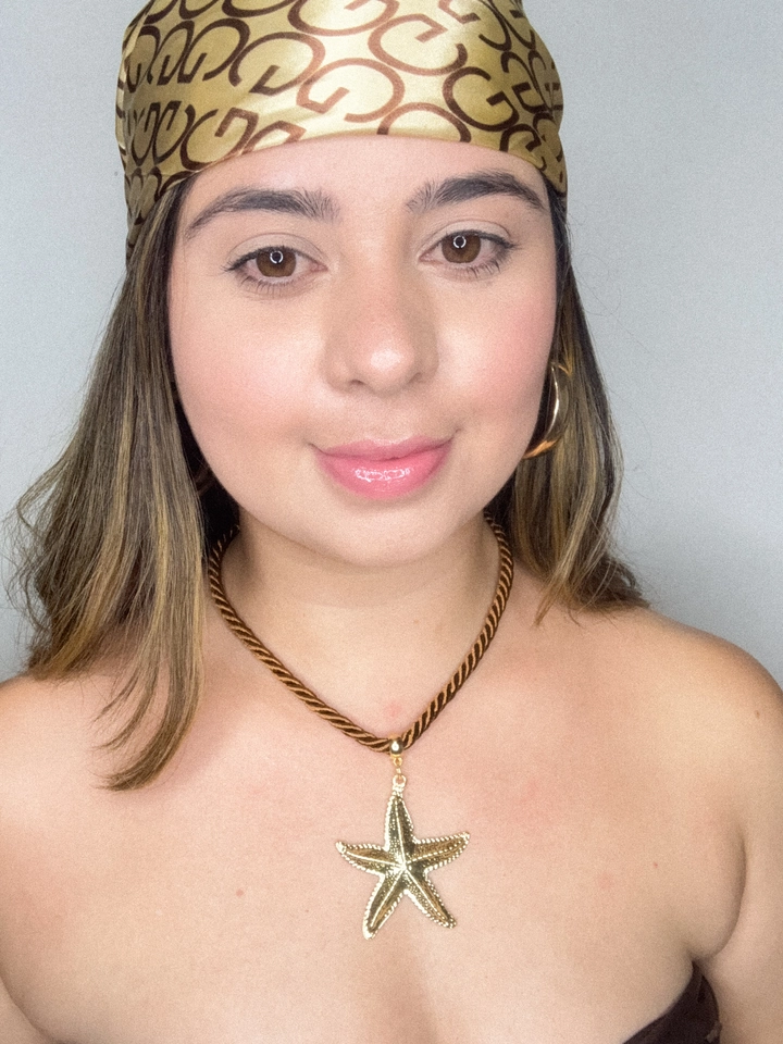 Colar estrela - biju 