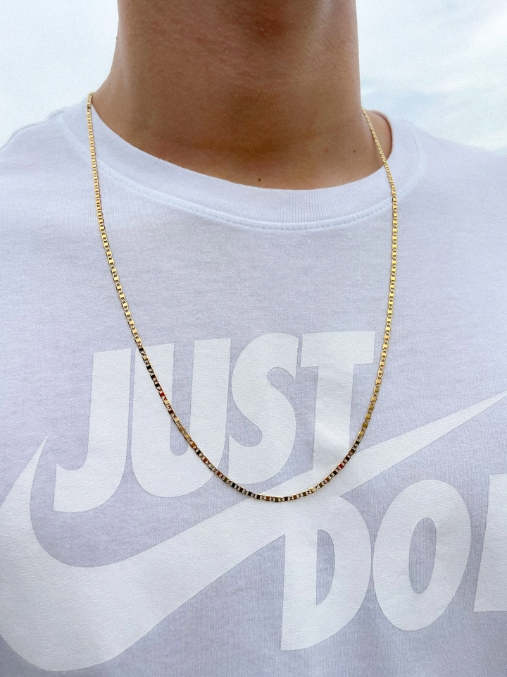 Colar masculino - aço inoxidável 