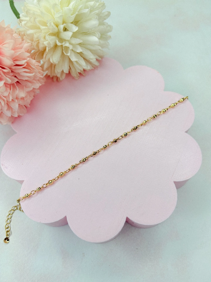 Pulseira mini bolinhas  - 1
