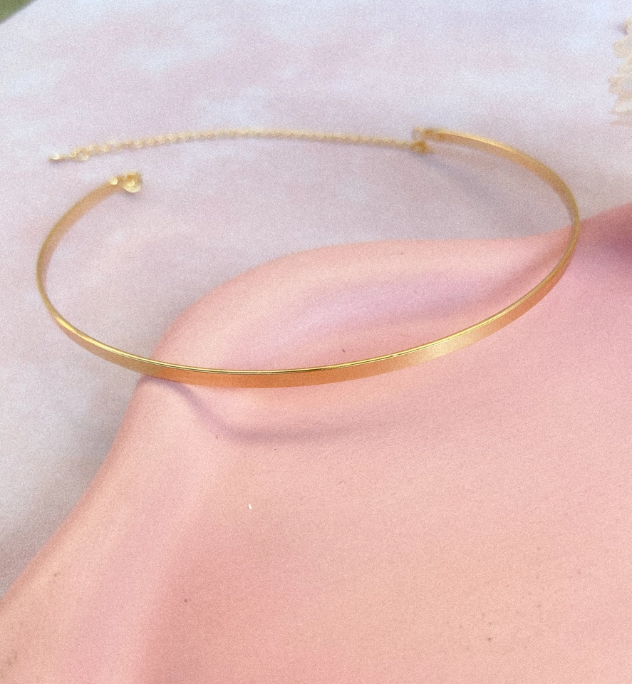 Choker aro laminado  - 1