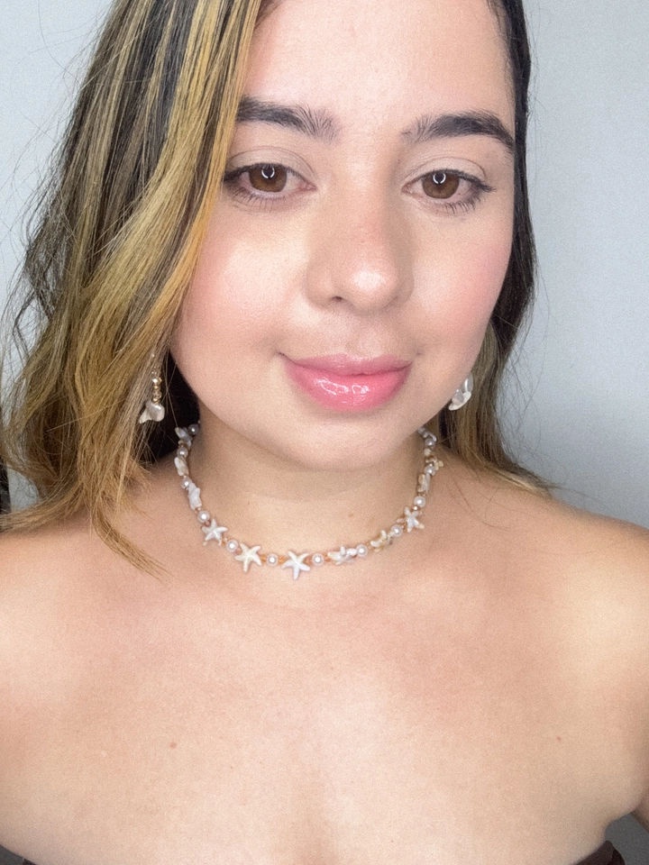 Choker estrelas - biju 