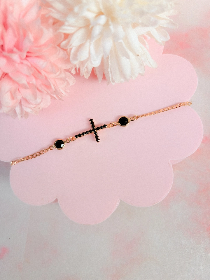 Pulseira cruz  - 1