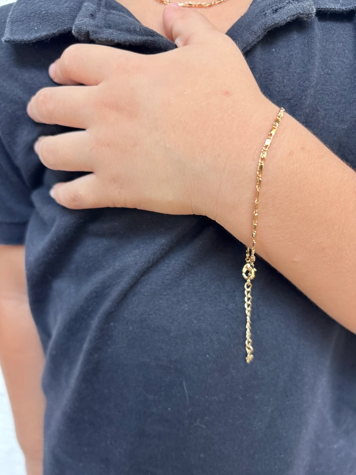 Pulseira infantil masculina - piastrine 