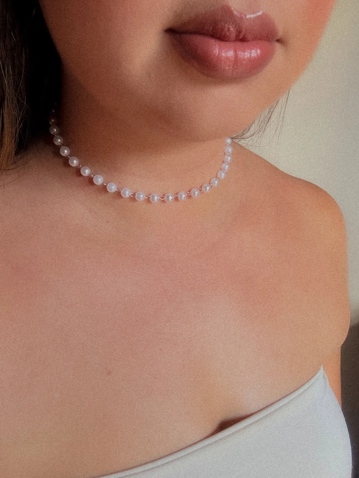 Choker pérolas  - 1