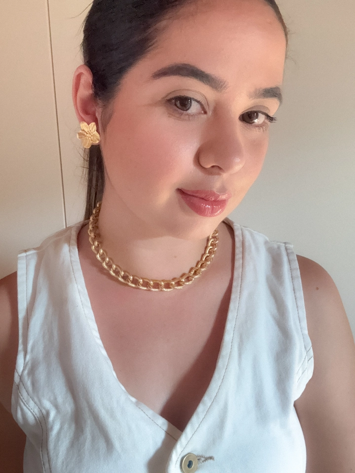 Choker elos agrupados 
