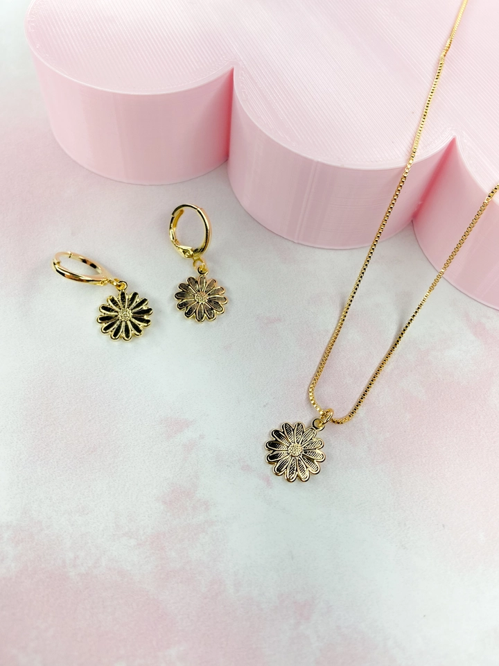 Conjunto flor  - 1