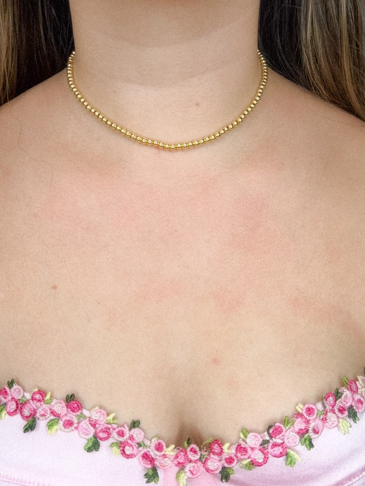 Choker bolinhas  - 1