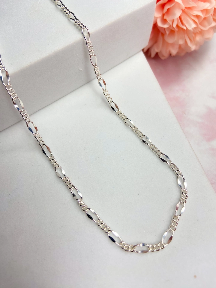 Choker grummet - prata  - 1