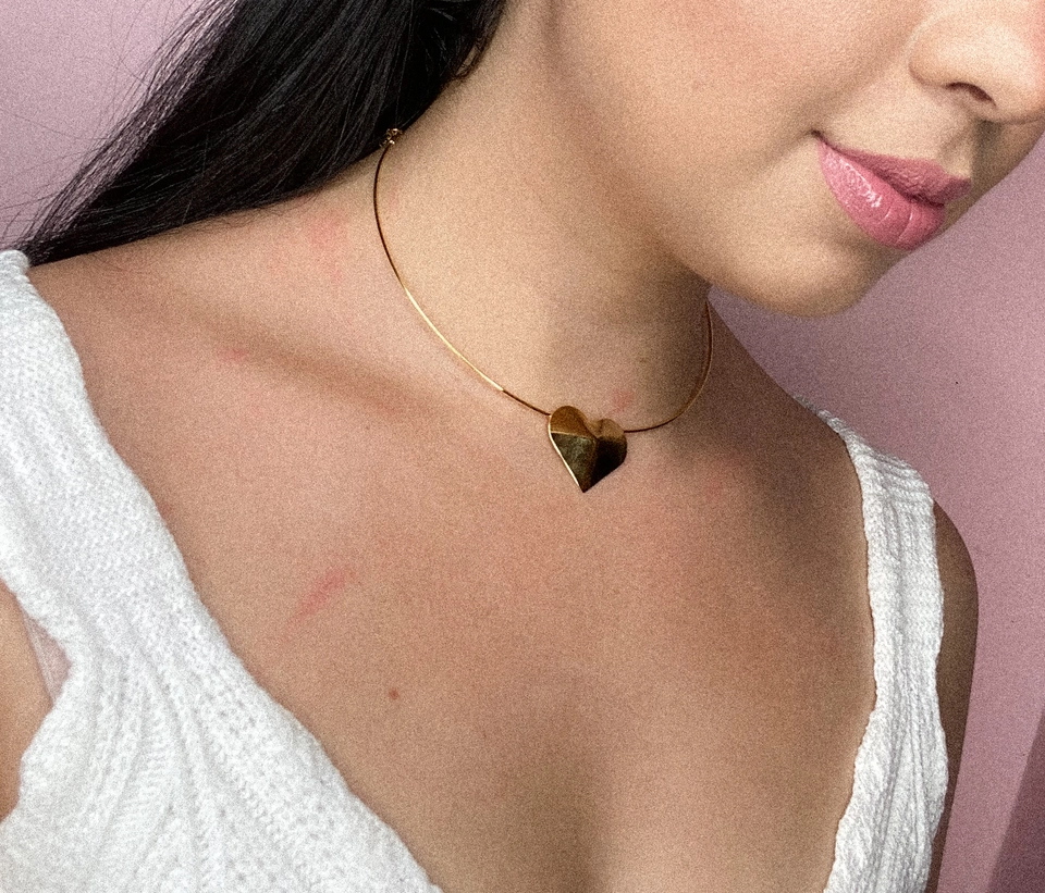 Choker coração  - 1