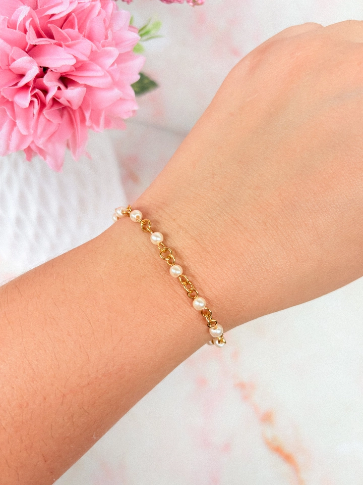 Pulseira pérolas  - 1