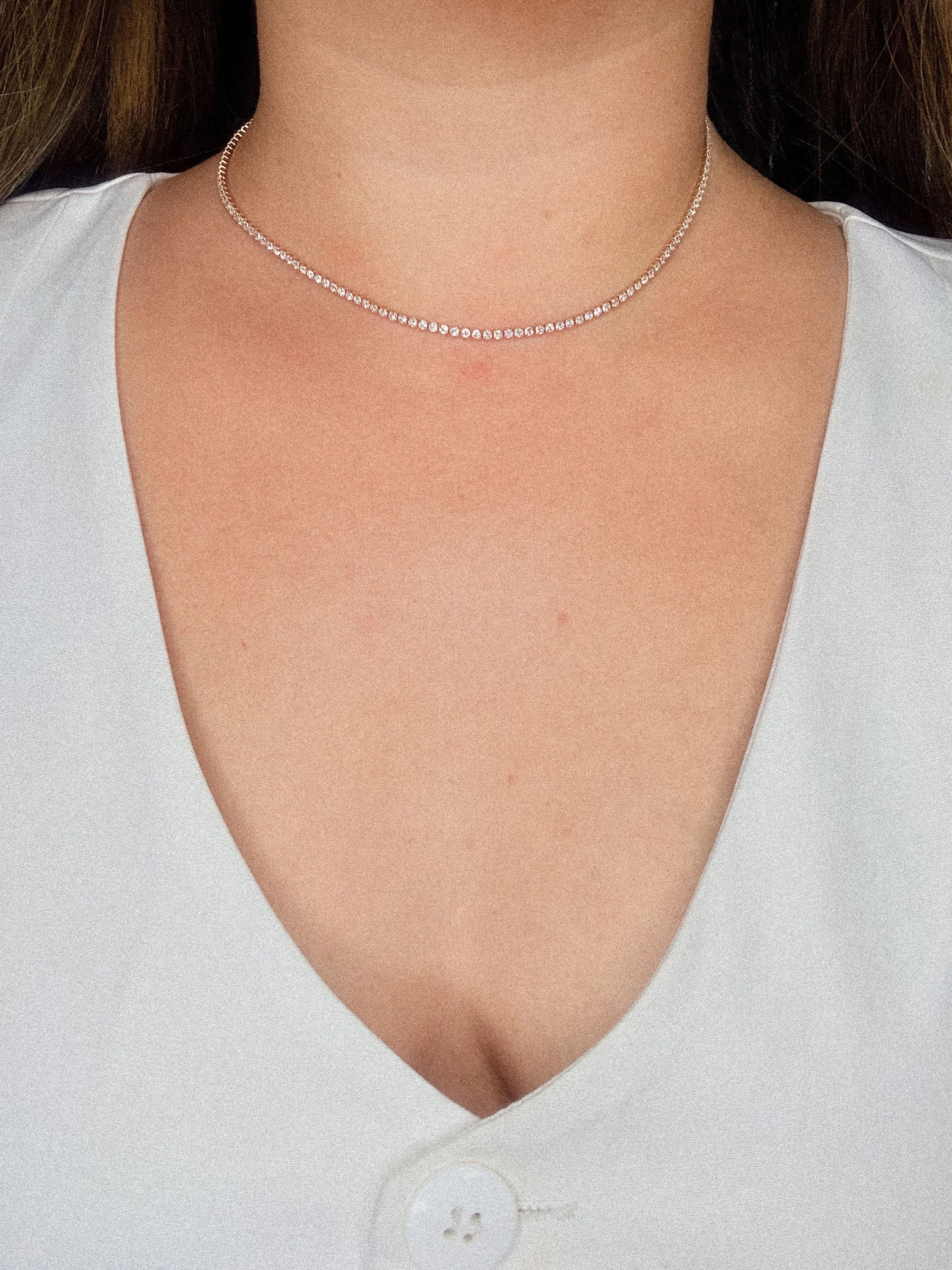 Choker revieira brilho dourado  - 1